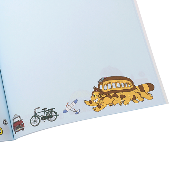 Ghibli - Totoro Rides B5 Notebook