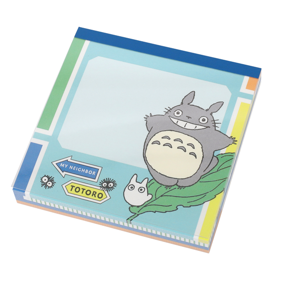 Ghibli - Totoro Square Rides Memo