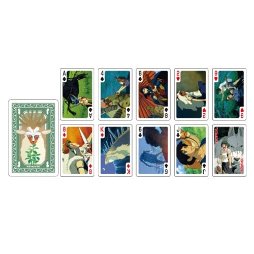 Ghibli - Princess Mononoke Playing Cards