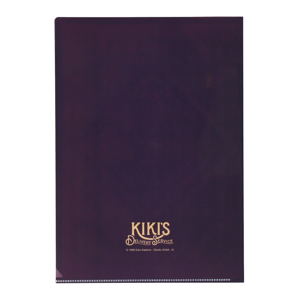 Ghibli - Kiki's Delivery Service Retro Frame A4 File Folder