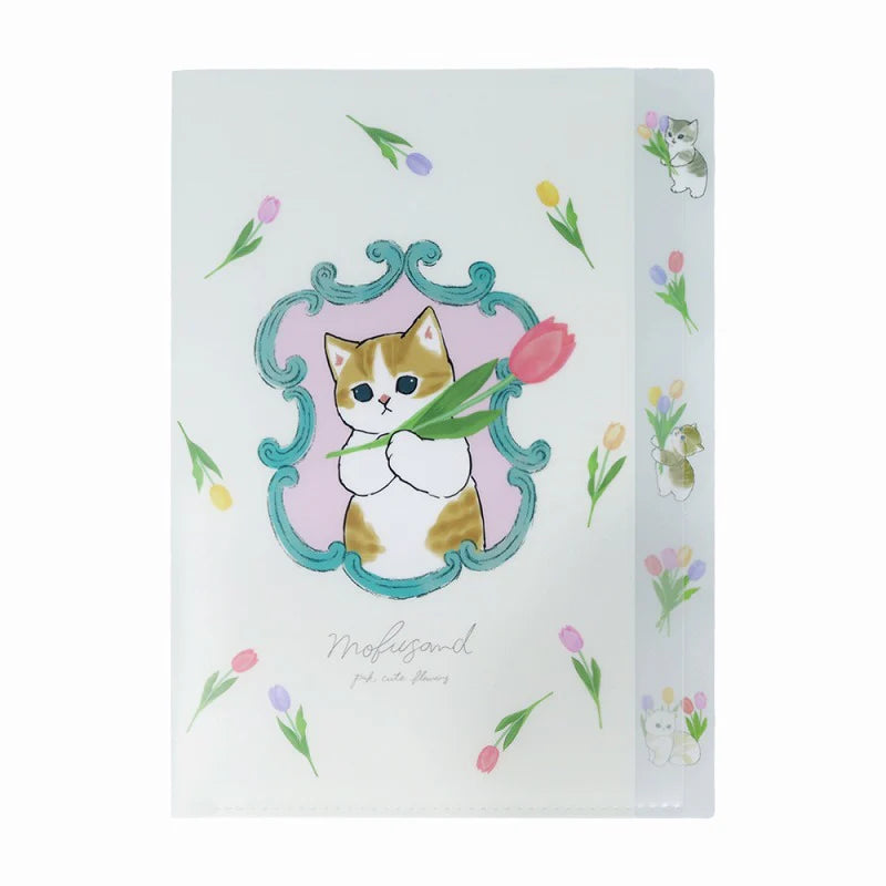 Mofusand - Flower 5 Pocket File Folder (B)