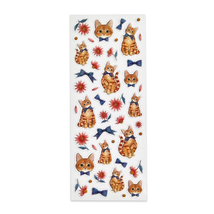 Miki Takei - Ginger Cat Stickers