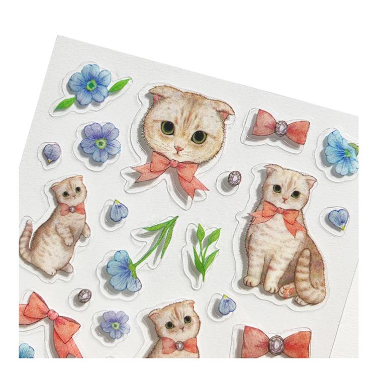 Miki Takei - Munchkin Cat Stickers
