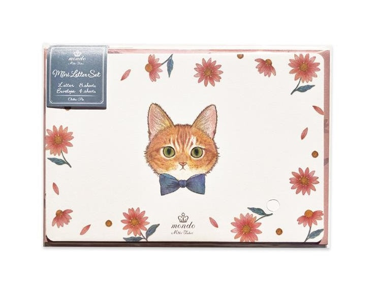 Miki Takei - Ginger Cat Mini Letter Set