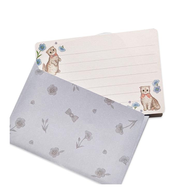 Miki Takei - Munchkin Cat Mini Letter Set