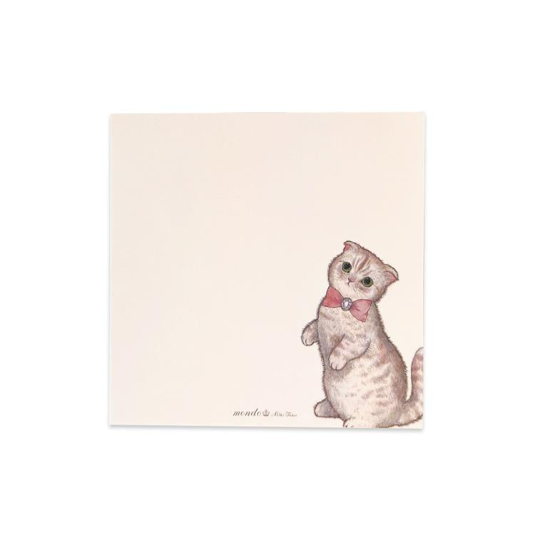 Miki Takei - Munchkin Cat Memo Pad