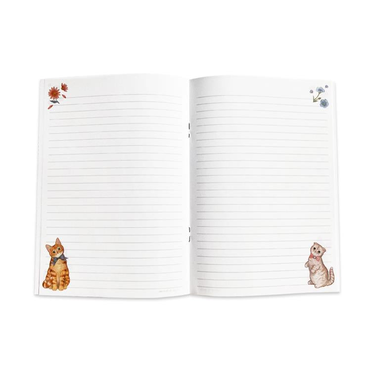 Miki Takei - Ginger Cat A5 Notebook