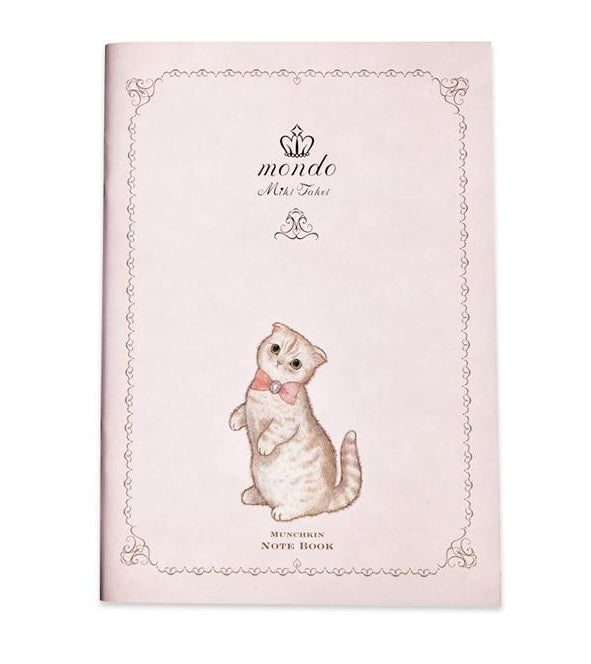 Miki Takei - Munchkin Cat A5 Notebook