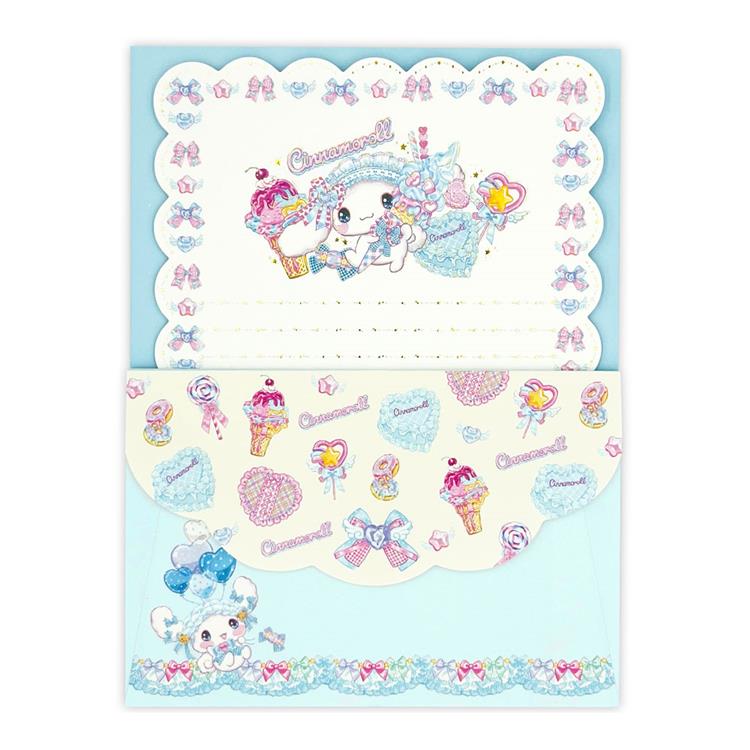 Sanrio x Amenomori Fumika - Cinnamoroll Letter Set