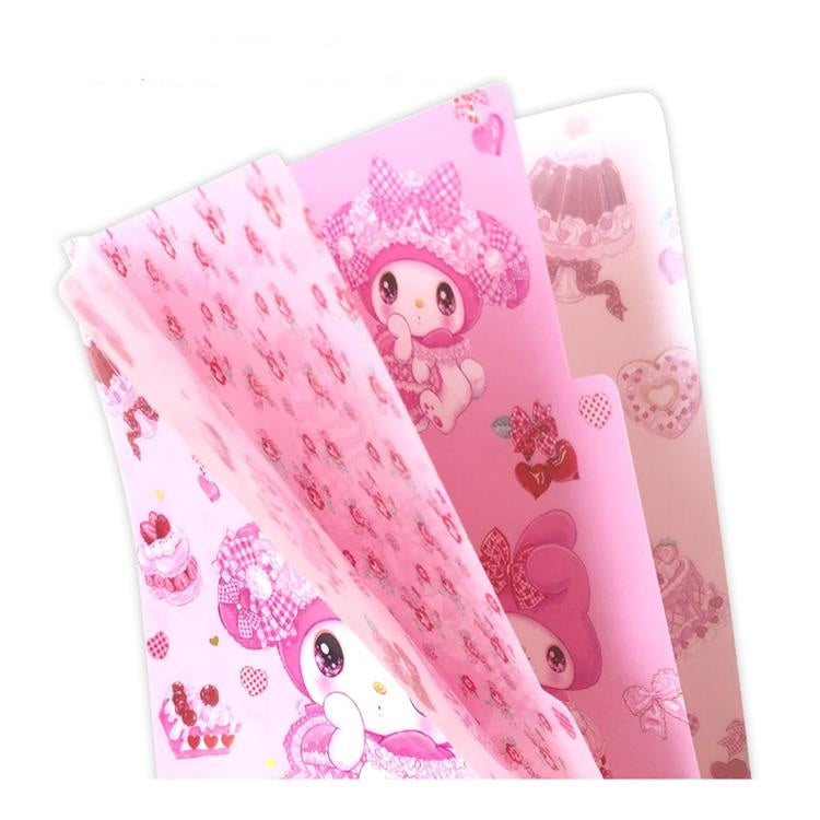 Sanrio x Amenomori Fumika - My Melody A5 3 Pocket File Folder