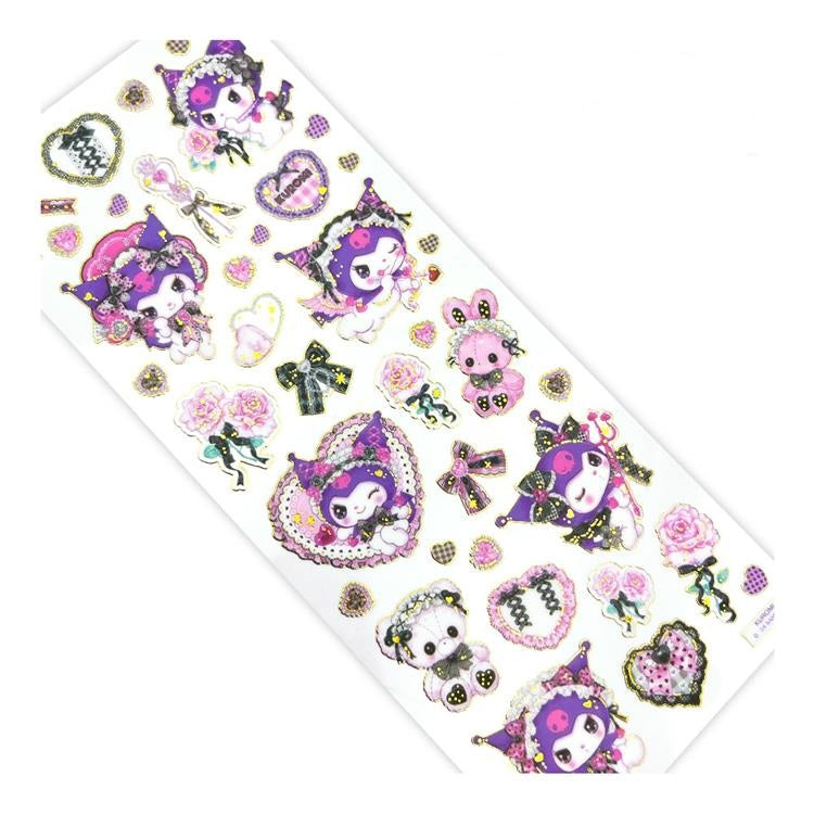 Sanrio x Amenomori Fumika - Kuromi Stickers