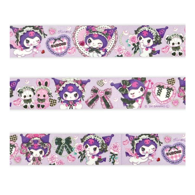Sanrio x Amenomori Fumika - Kuromi Washi Tape