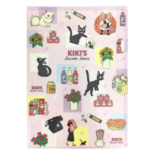 Ghibli - Kiki's Delivery Service Shopping A4 File Folder