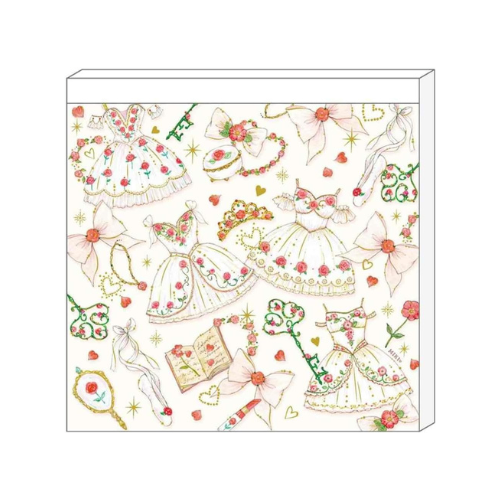Miki Takei - Floral Awakening Square Memo