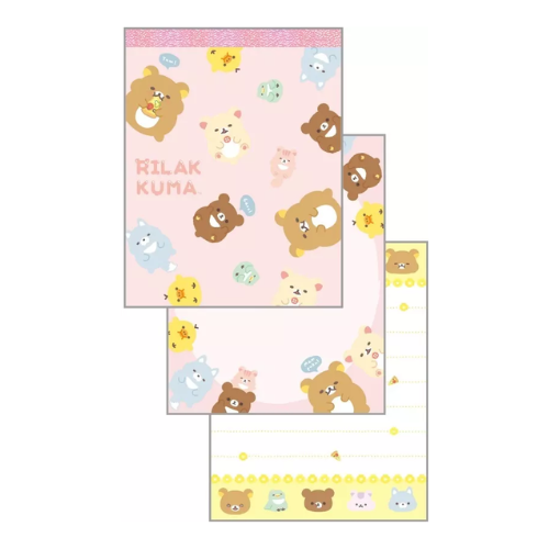 Rilakkuma - Everyone is Full Small Memo (A)