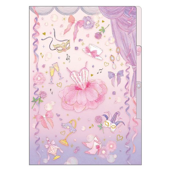 Miki Takei - A Stage of Violet 3 Pocket File Folder