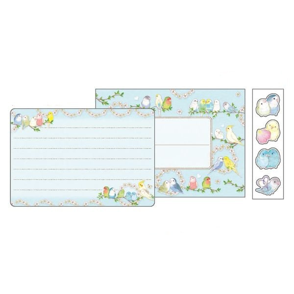 Miki Takei - Flowery Mini Letter Set