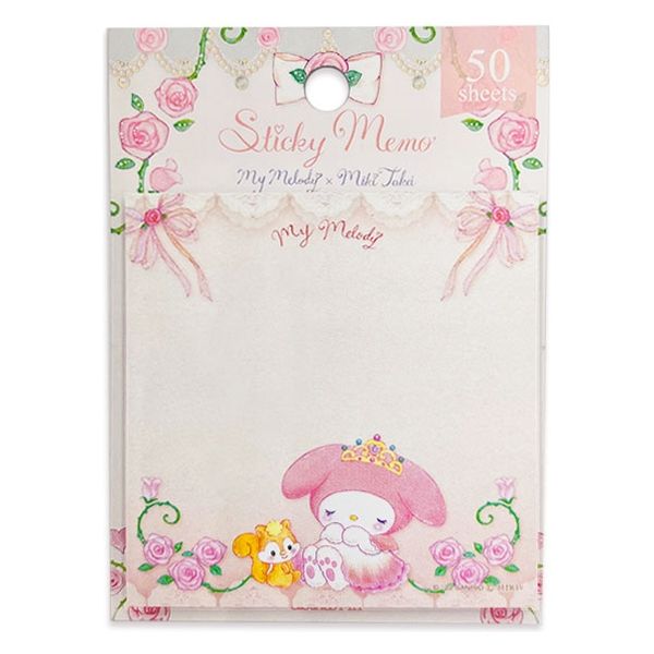 Miki Takei x Sanrio - My Melody Sticky Memo