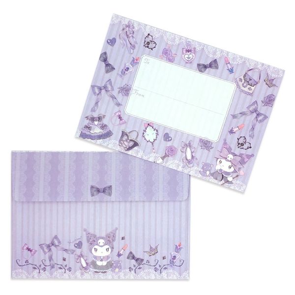 Miki Takei x Sanrio - Kuromi Mini Letter Set