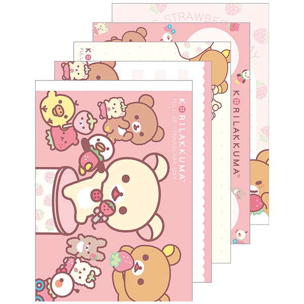 Rilakkuma - Strawberry Notepad (B)