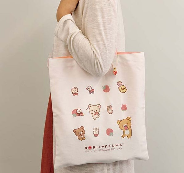 Rilakkuma - Strawberry Tote Bag