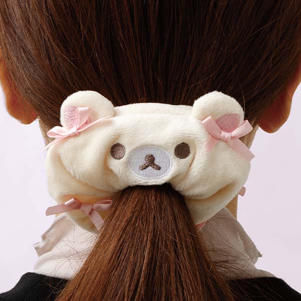 Rilakkuma - Curly Cotton Candy in the Sky Scrunchie