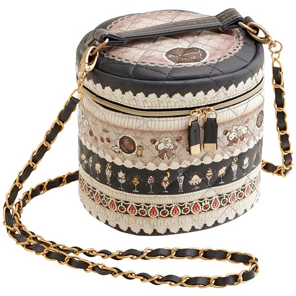 Sentimental Circus - Cafe Futagoboshi - Vanity Bag with Removable Strap