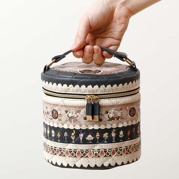 Sentimental Circus - Cafe Futagoboshi - Vanity Bag with Removable Strap