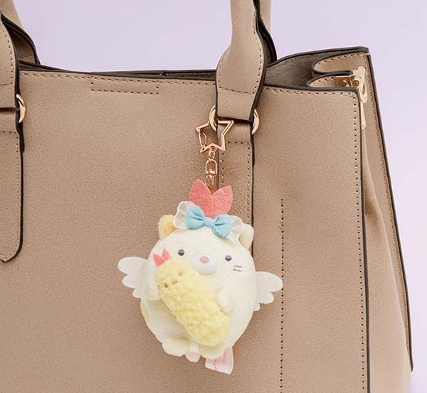 Sumikko Gurashi - Angel Ebiten Idol Neko Keychain Plushie