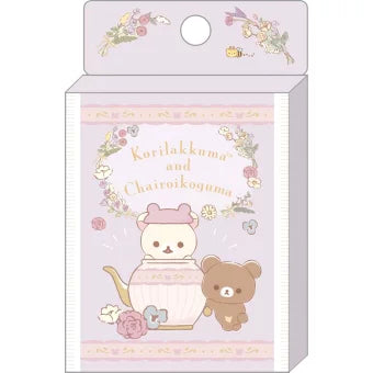 Rilakkuma - Flower Tea Time Tea Bag Memo