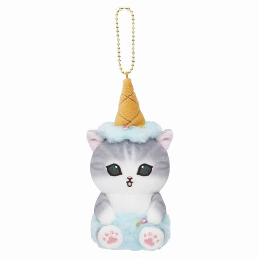 Mofusand - Soda Ice Cream Keychain Plushie