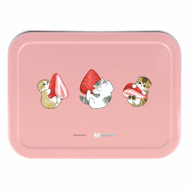 Mofusand - Strawberry Memo Tin Box