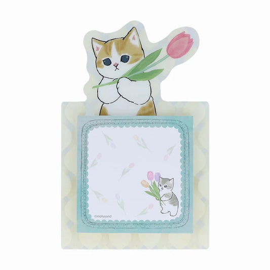 Mofusand - Flower Sticky Note Stand (B)