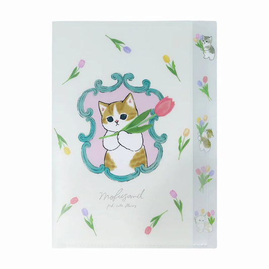 Mofusand - Flower 5 Pocket File Folder (B)