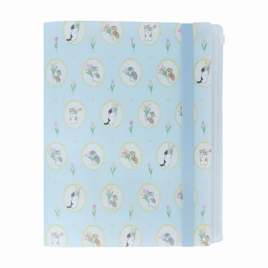 Mofusand - Flower 5 Pocket File Folder with Band (B)