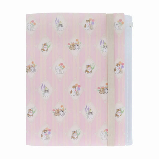 Mofusand - Flower 5 Pocket File Folder with Band (A)