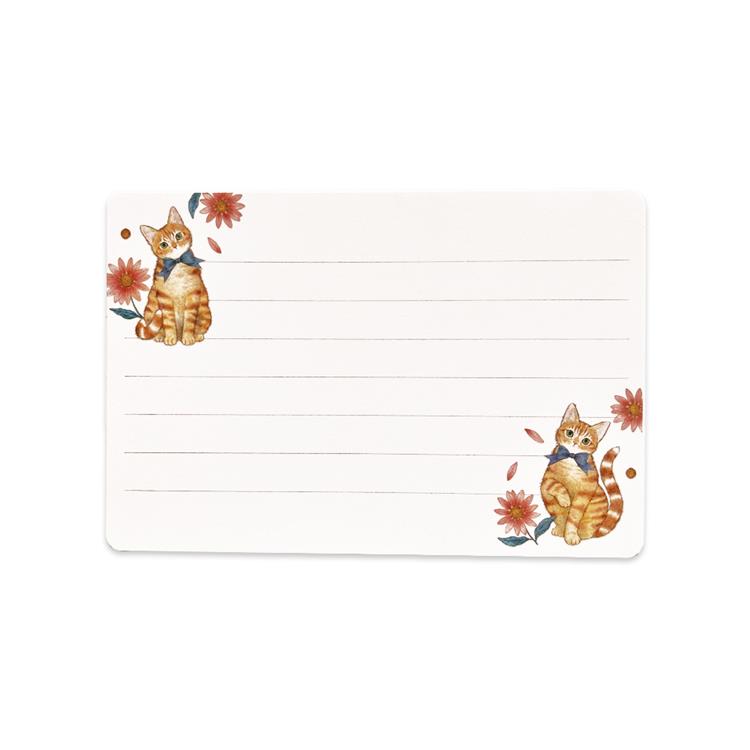 Miki Takei - Ginger Cat Mini Letter Set