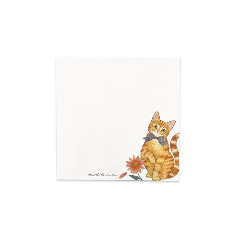 Miki Takei - Ginger Cat Sticky Memo