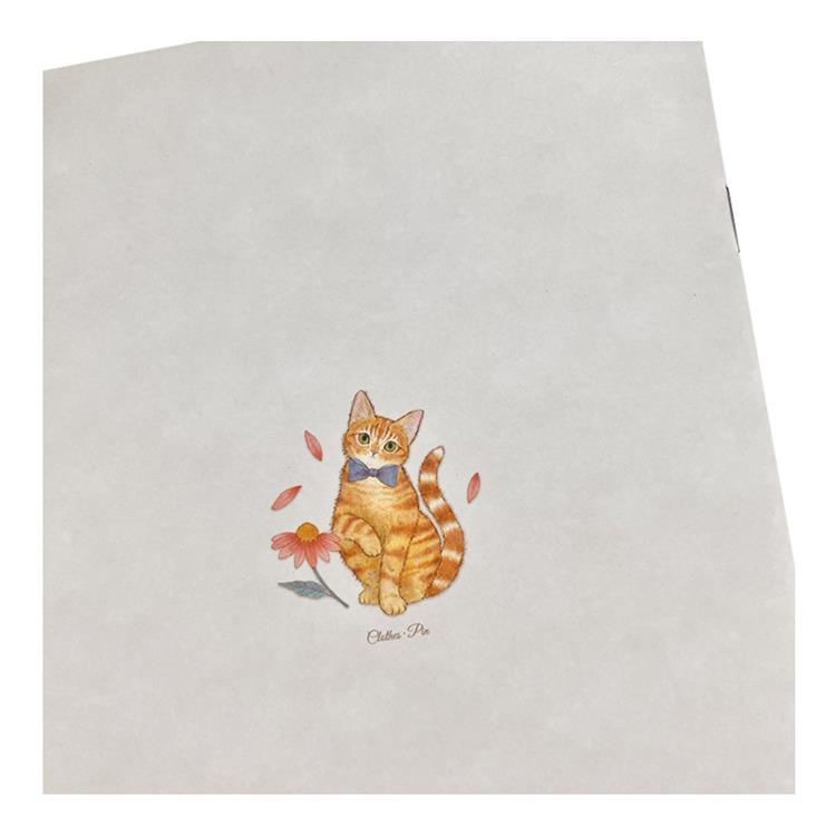Miki Takei - Ginger Cat A5 Notebook