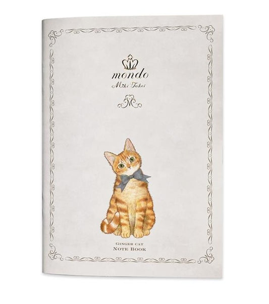 Miki Takei - Ginger Cat A5 Notebook