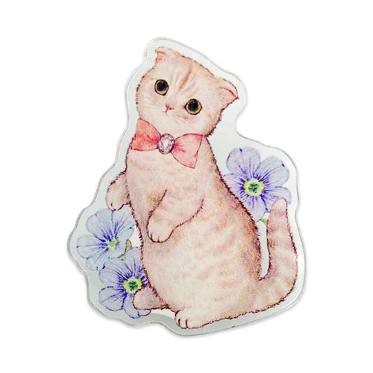 Miki Takei - Munchkin Cat Acrylic Clip