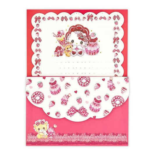 Sanrio x Amenomori Fumika - Hello Kitty Letter Set