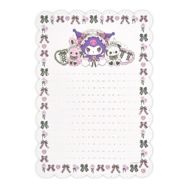 Sanrio x Amenomori Fumika - Kuromi Letter Set