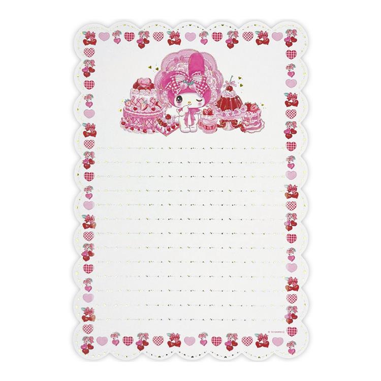 Sanrio x Amenomori Fumika - My Melody Letter Set