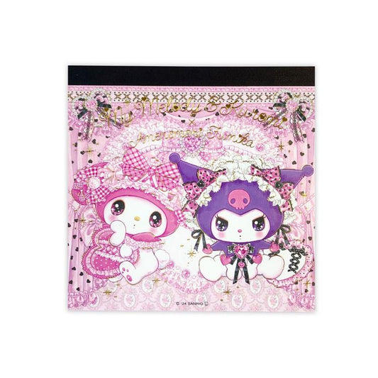 Sanrio x Amenomori Fumika - My Melody & Kuromi Memo Pad