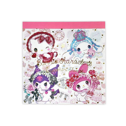 Sanrio x Amenomori Fumika - Family Memo Pad