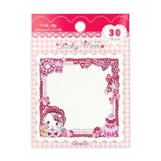 Sanrio x Amenomori Fumika - Hello Kitty Sticky Notes