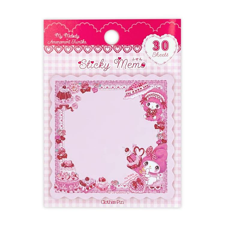 Sanrio x Amenomori Fumika - My Melody Sticky Notes