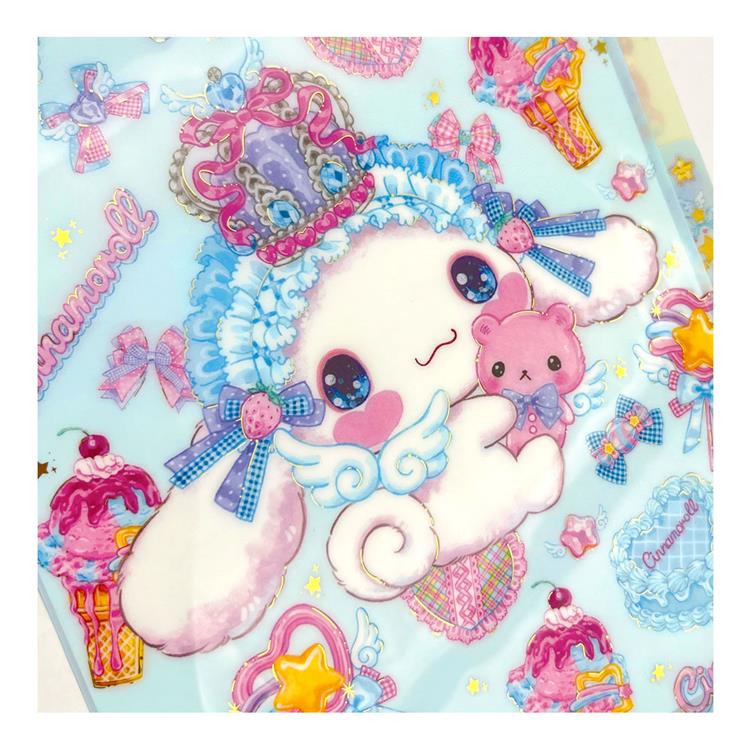 Sanrio x Amenomori Fumika - Cinnamoroll A5 3 Pocket File Folder