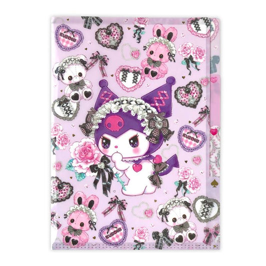 Sanrio x Amenomori Fumika - Kuromi A5 3 Pocket File Folder